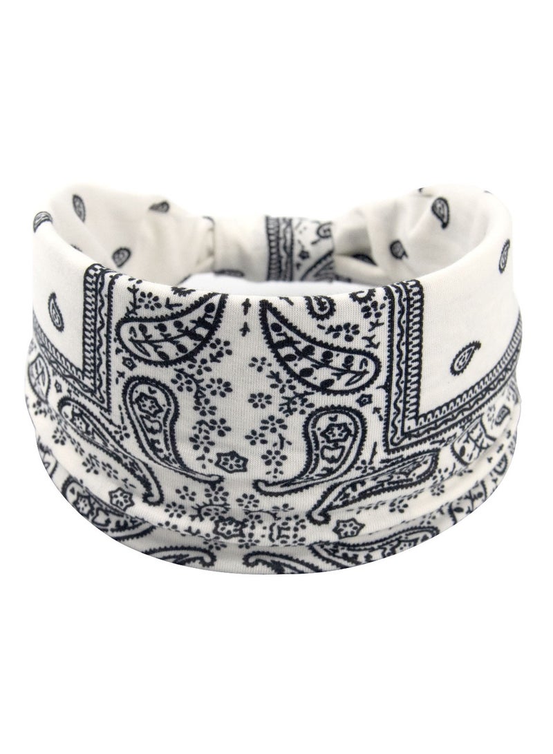 ORiTi 4 Pack Multicolor Headbands Elastic Headband for Women Girls Fashion Headbands Soft Breathable fabric  - Image 5