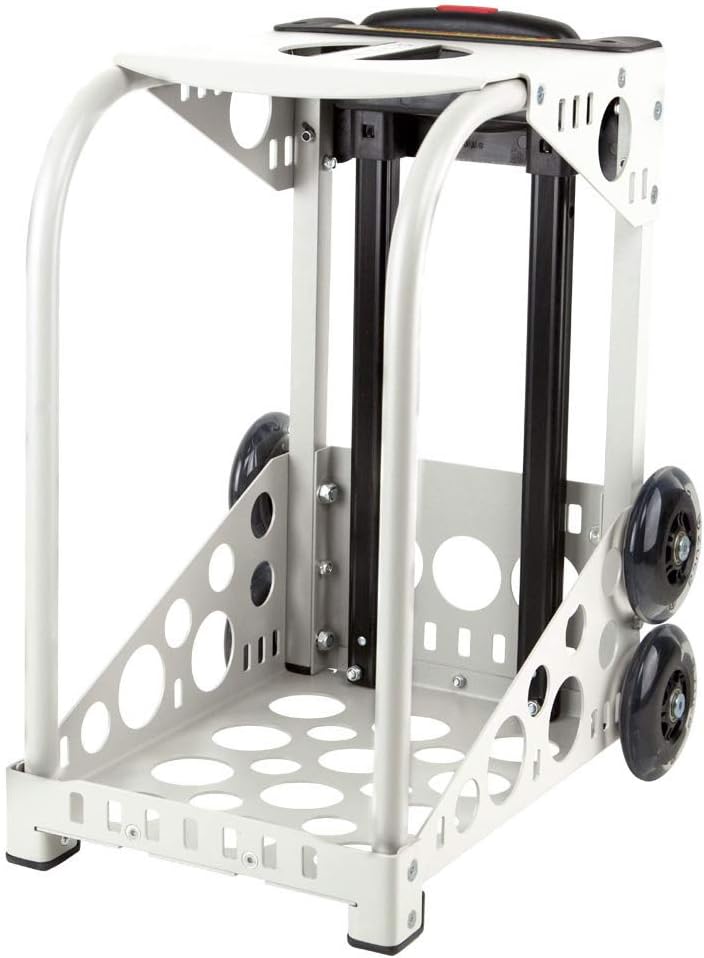 ZUCA Unicorn Sport Insert Bag and White Frame with Flashing Wheels - Image 3