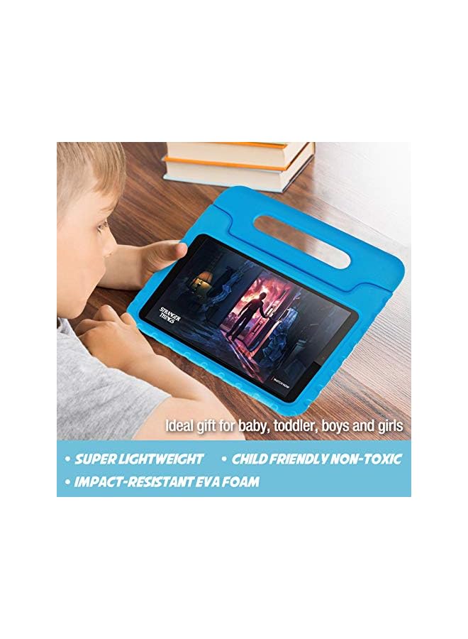 Procases Kids Case for Lenovo Tab M8(3rd) / Tab M8 HD LTE 2021 / Tab M8 HD/Smart Tab M8 / Tab M8 FHD 2019, Lightweight Shockproof Kids Friendly Case for Lenovo M8 8.0 Inch Tablett -Blue - Image 4