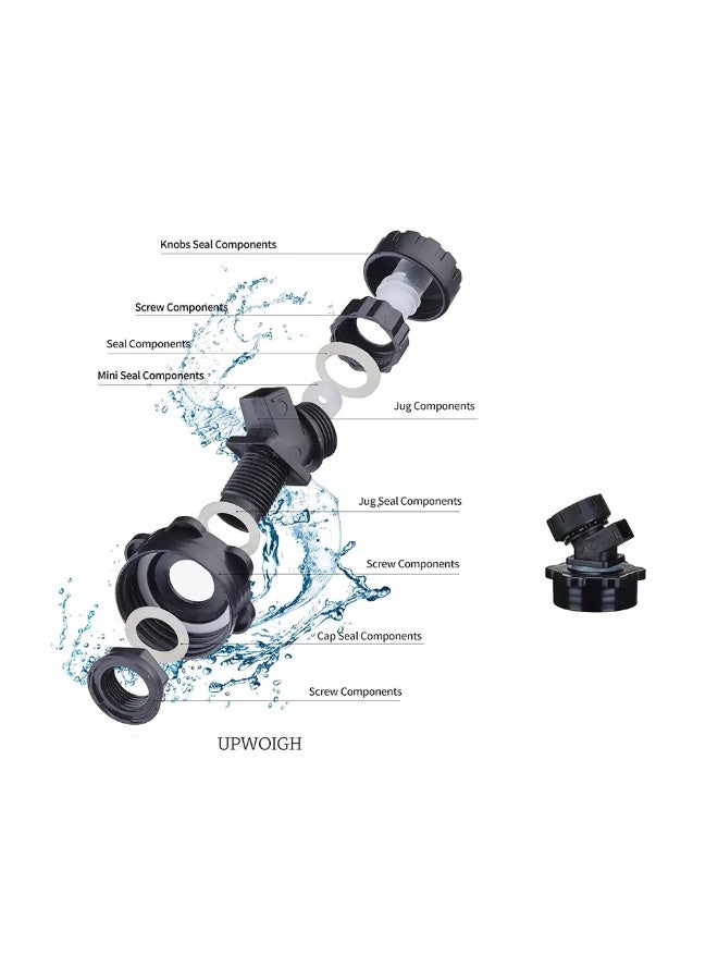 توبيز حاوية مياه التخييم من توبي مع صنبور، إبريق ماء سعة 3.2 جالون، حاويات تخزين مياه كبيرة، خزان مياه خالٍ من البيسفينول أ، علبة طوارئ محمولة لقيادة السيارة والتخييم والمشي لمسافات طويلة - 12L Jerry Can - Image 4