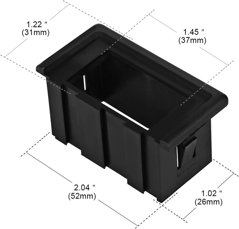 QASULER Waterproof Rocker Switch Panel for Boats - Image 2