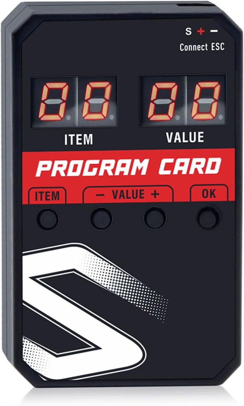 SUNGOOYUE LED Programming Card for S60A and RC ESCs, Digital Multifunction ESC Programmer with Motor Overheat Protection, for Remote Control Boats and Cars - Image 4