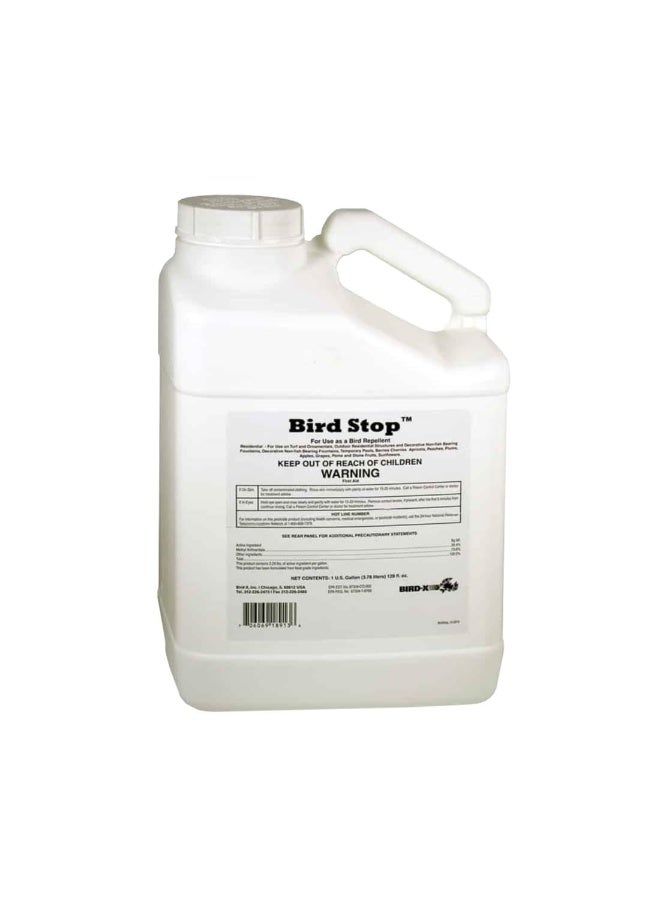 Bird-X Bs-Gal Bird Stop Liquid Bird Deterrent, 1-Gallon  - Image 1