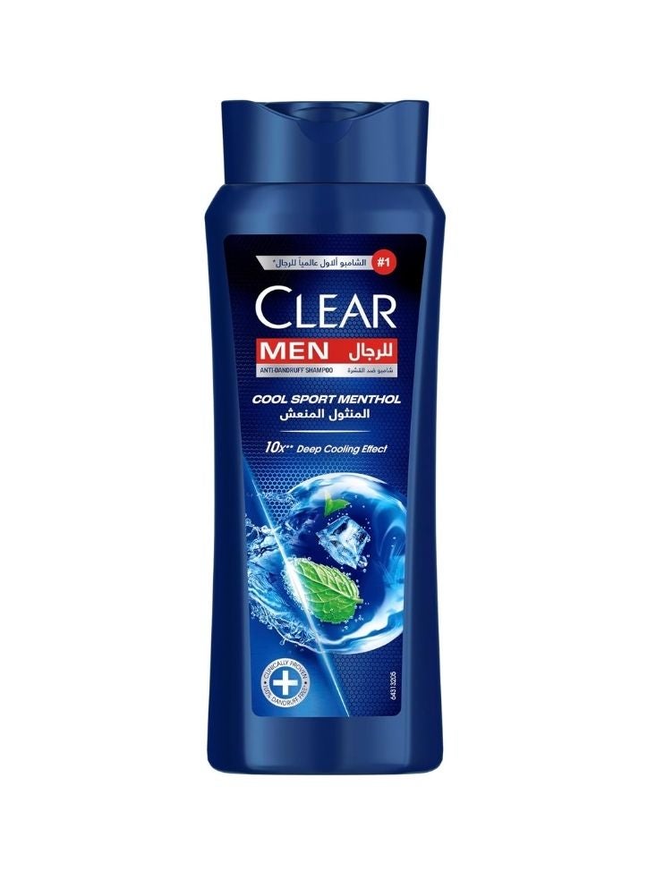 Clear Men Cool Sport Menthol Anti-Dandruff Shampoo – Deep Cooling & Fresh Scalp Cleanse - Image 1