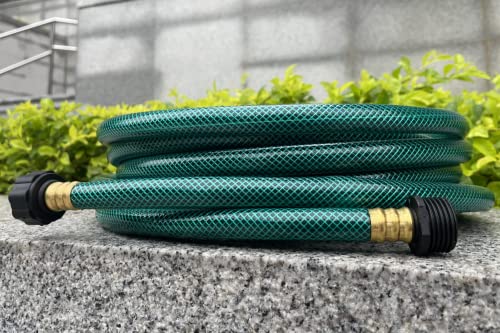 PEISONGFEI 1/2 Inch Garden Hose 15FT, Boat Hose, Flexible Tubing with 3/4" Solid PVC Male to Female Fitting for Household, Outdoo - Image 3