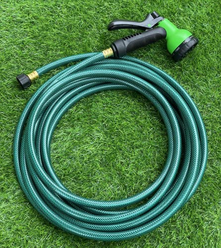 PEISONGFEI 1/2 Inch Garden Hose 15FT, Boat Hose, Flexible Tubing with 3/4" Solid PVC Male to Female Fitting for Household, Outdoo - Image 5