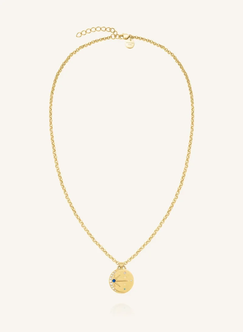 Rosefield  Night Sky Amulet Pendant Necklace with Crystals, Gold Plated for Women | Best Price UAE