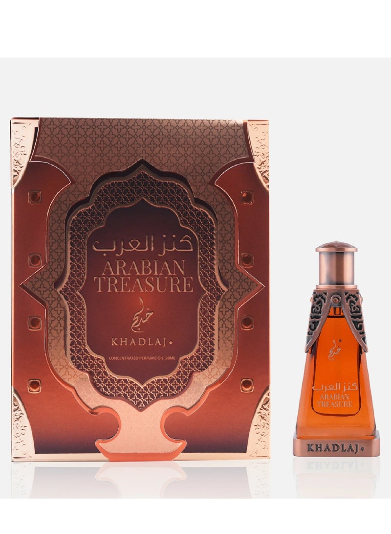 KHADLAJ PERFUMES ARABIAN TREASURE 20 ML - Image 3