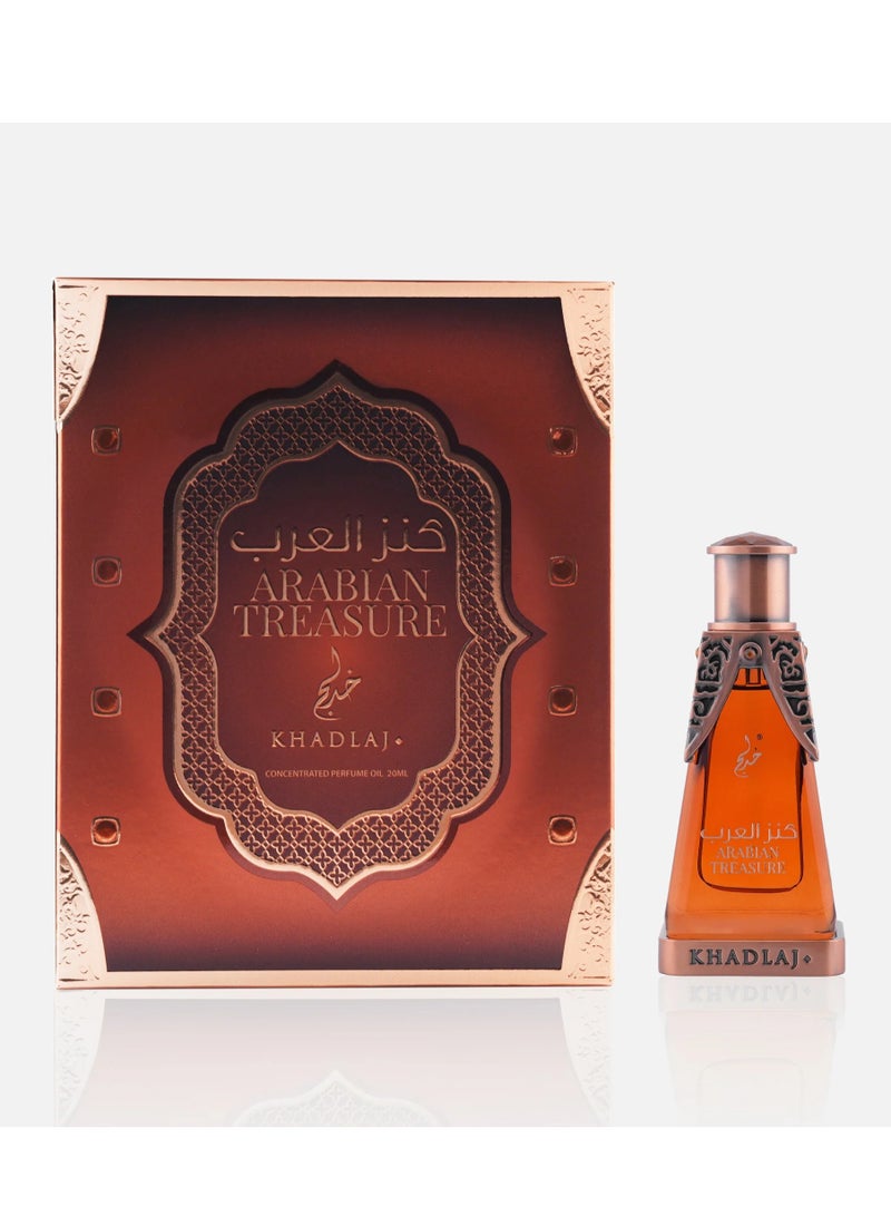 KHADLAJ PERFUMES ARABIAN TREASURE 20 ML - Image 2