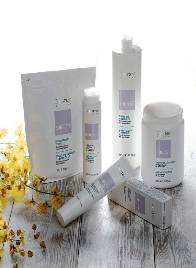 Oyster Anti-Yellow Shampoo | Neutralising unwanted Yellow Tones | BLONDYE (33.81 fl.oz - 1000mL) - Image 3