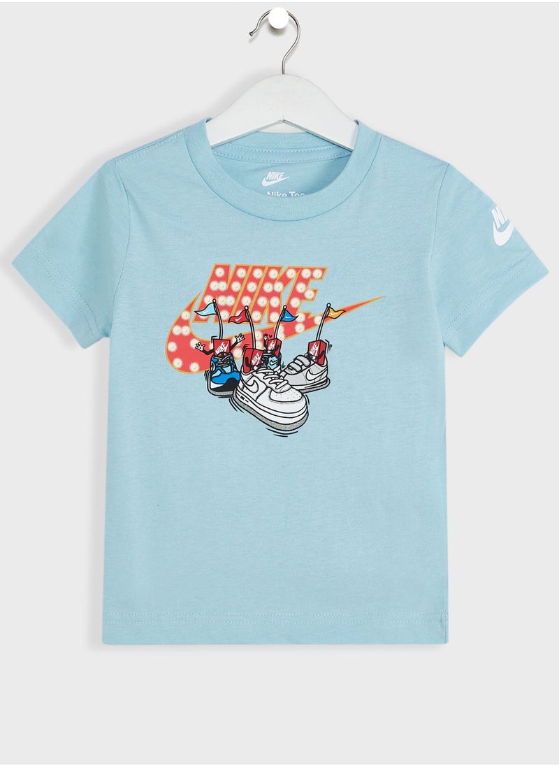 Nike - Infant Boxy Bumper Cars T-Shirt - Image 1
