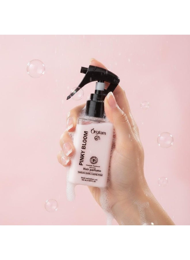 اورجلام عطر شعر بينكي بلوم بعامل حماية SPF 30، غني بالبانثينول وفيتامين E والألوفيرا لتغذية الشعر وحمايته مع رائحة تدوم طويلاً (100 مل) - Image 2