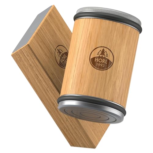 HORL 2 Oak Kitchen Knife Sharpener for Razor Sharp Edges Made in Germany - Rolling Sharpener for knives - Rolling Knife Sharpening Kit with Magnetic Holder with 15 & 20 Degrees - Image 1
