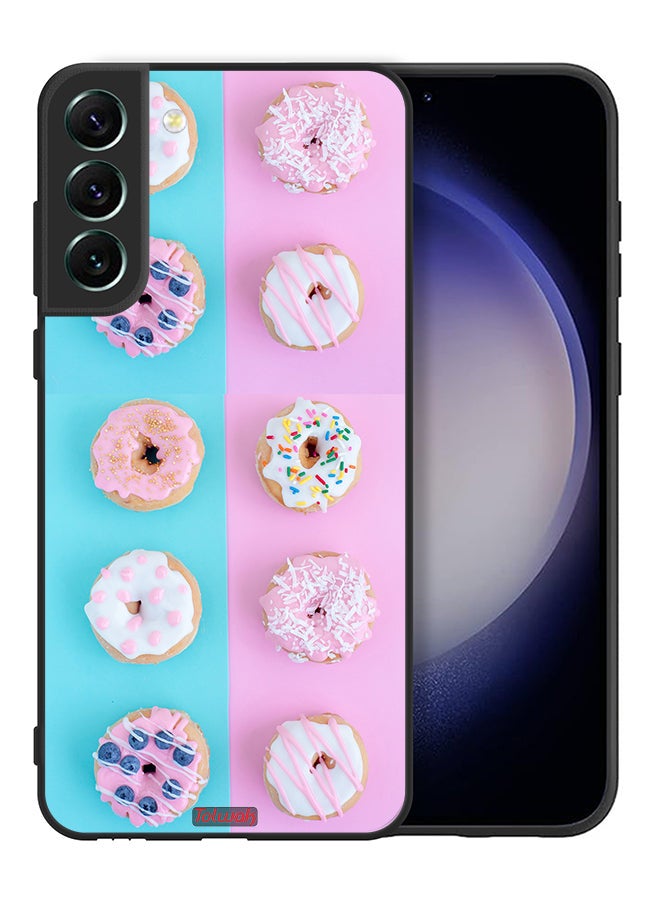 Tolwak Samsung Galaxy S21 FE 5G Protective Case Cover Heather Donuts - Image 2