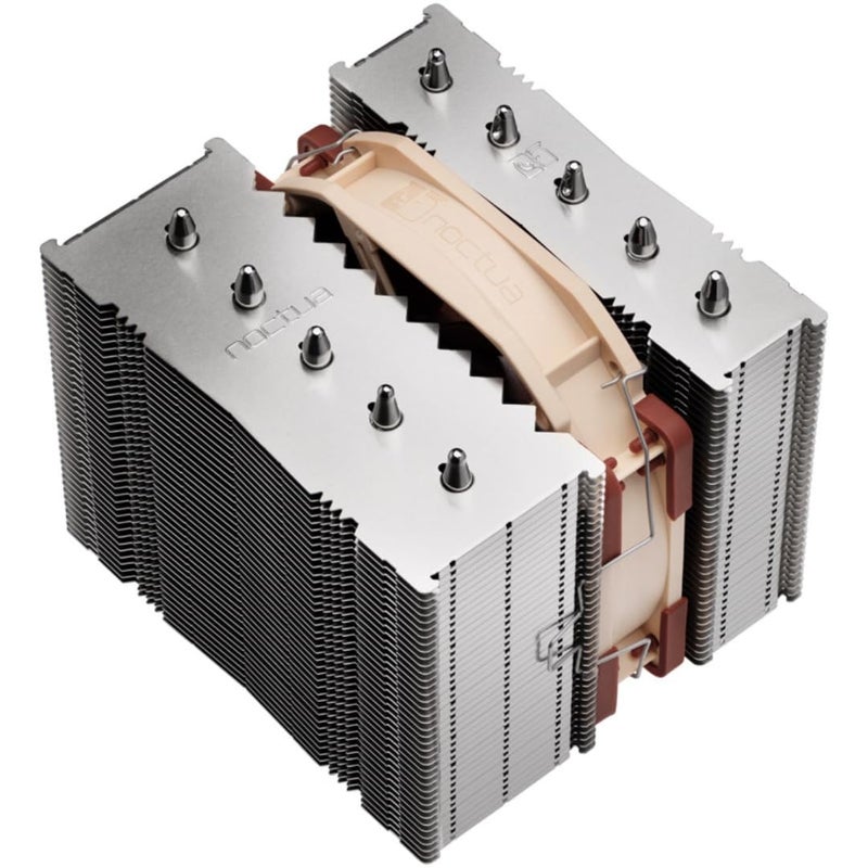 NOCTUA Noctua NH-D12L Low CPU Cooler (120mm, Brown)  - Image 2