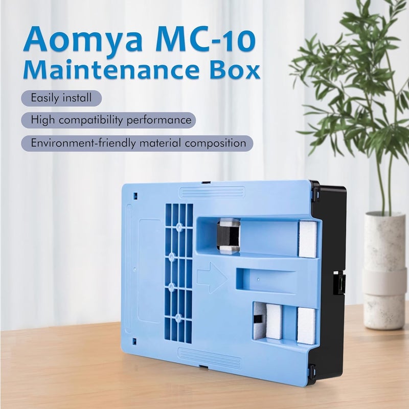 Aomya خرطوشة صيانة MC-10 خزان تجميع النفايات MC 10 متوافقة مع طابعات Canon imagePROGRAF IPF650 655 670 680 685 750 755 760 765 770 780 785 830 840 850 1320B014BA MC-10 1320B014 - Image 2
