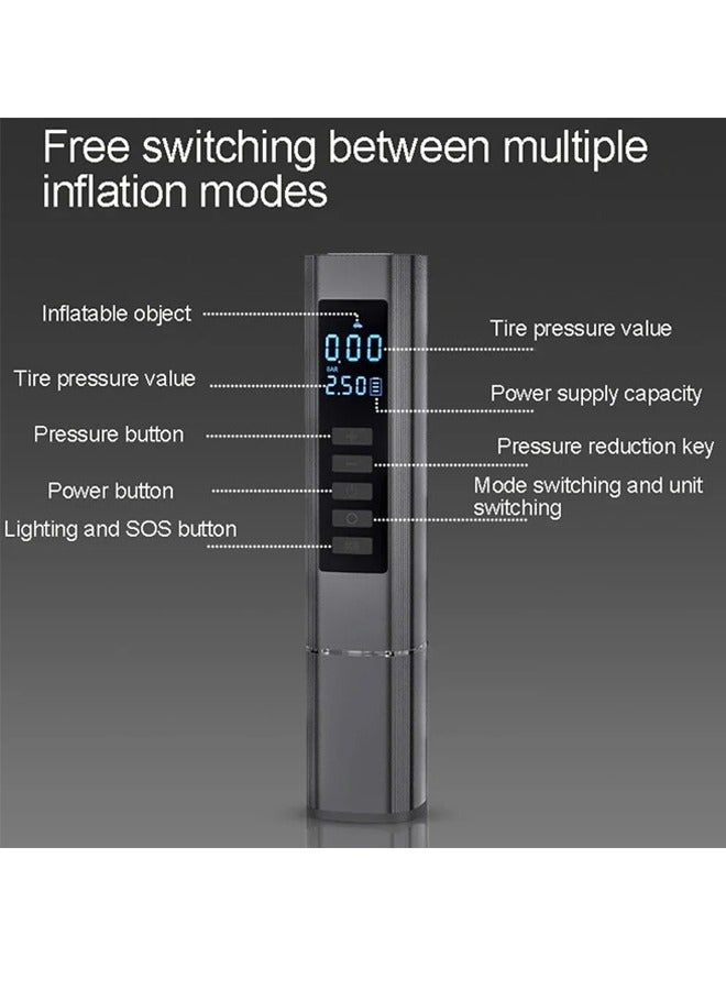 Cordless Air Compressor and Pump for Cars, Bikes and Motorcycles /BXX10 - Image 2