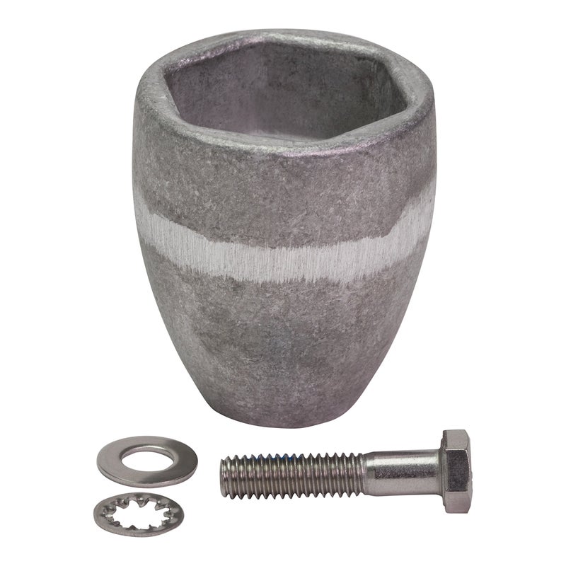 Quicksilver مجموعة أنود الألمنيوم كويك سيلفر 865182Q01 - صمولة الدافع على محركات برافو III - Image 1