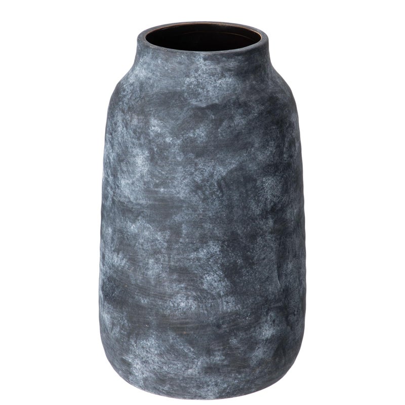 Briful Ceramic Flowers Vase Home Decor, Kitchen Dining Farmhouse Table Vases, Rustic Vintage Living Room Bathroom Bedroom Decorations for Office Coffee Desk Fireplace Shelf Mantel (9.6â€ Tall) - Image 1