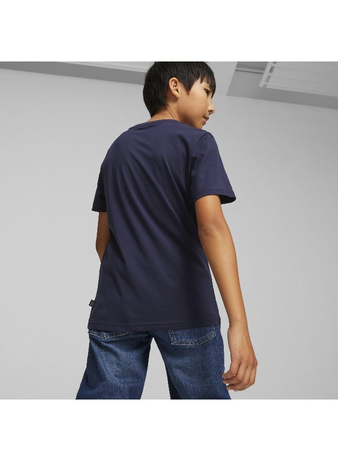 PUMA No.1 Logo Celebration Tee B Puma Navy - Image 5