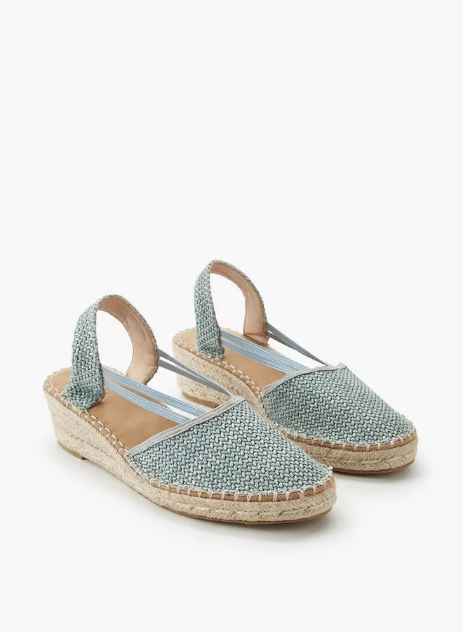 Peppermint Blue Women Wedge Heel Espadrille Shoes for Women | Best Price UAE