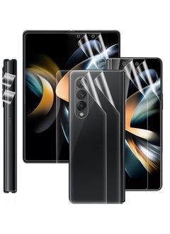 FARROBIZZ Screen Protector for Galaxy Z Fold 4, Inside TPU Film and Full Covered Outer and Back Cover Screen Protector, High Clarity, Anti-Shatter, Bubble Free for Samsung 5G （8 Pcs）  - Image 1