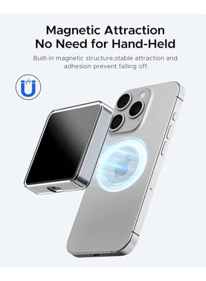 erorex Magnetic M.2 Nvme 2230 Ssd Enclosure Compatible With Magsafe For Iphone 15 Pro Max Prores 10Gbps Usb C 3.2 Gen2 Type C To Nvme Reader With Protective Case Lanyard Ap30 Black - Image 3