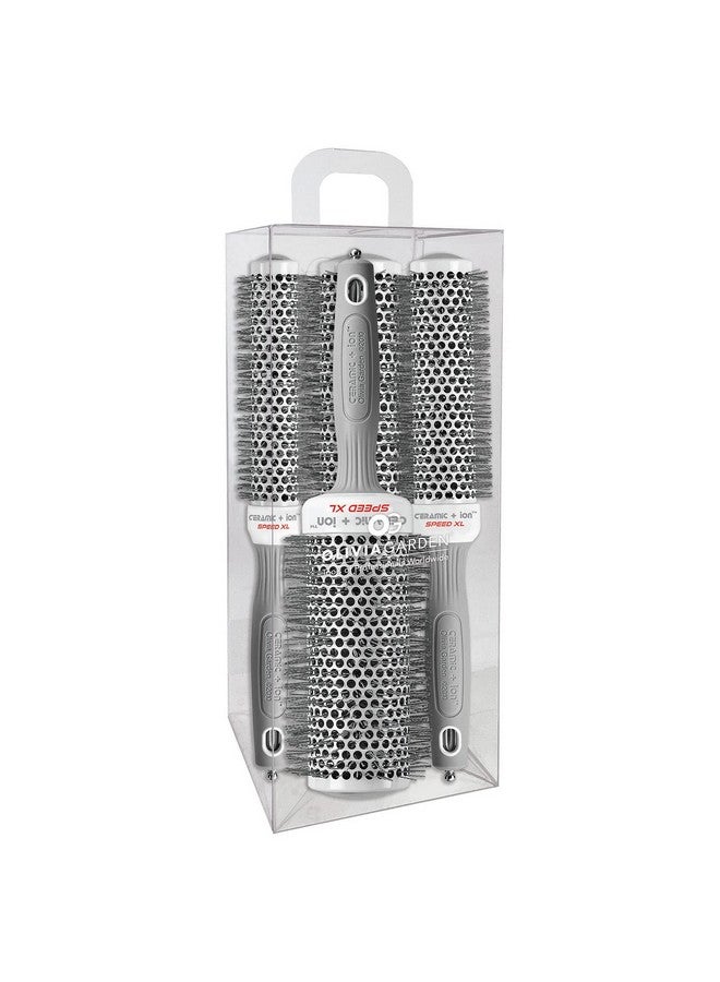 أوليفيا جاردن مجموعة فرش الشعر الأسطوانية من السيراميك + أيون سبيد إكس إل إكسترالوند تحتوي على Cixl25 Cixl35 Cixl45 Cixl55 Cixlbox01 (صفقة مكونة من 4 قطع) - Image 1