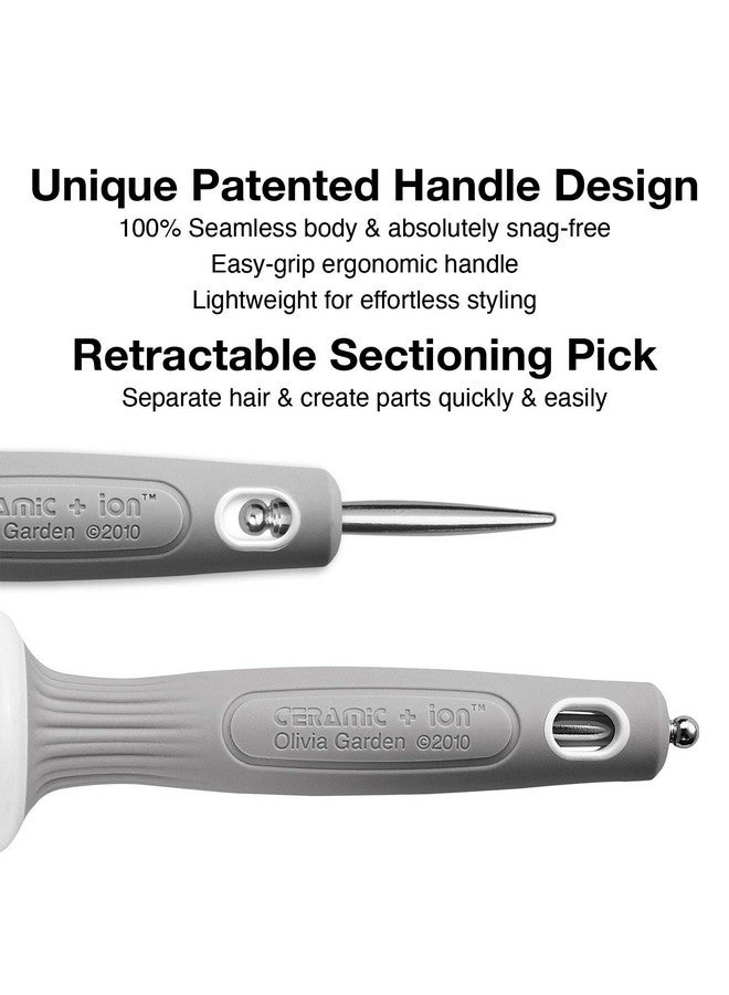 أوليفيا جاردن مجموعة فرش الشعر الأسطوانية من السيراميك + أيون سبيد إكس إل إكسترالوند تحتوي على Cixl25 Cixl35 Cixl45 Cixl55 Cixlbox01 (صفقة مكونة من 4 قطع) - Image 5