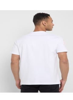 GUESS Printed Crew Neck Short Sleeve T-Shirt  - Image 2