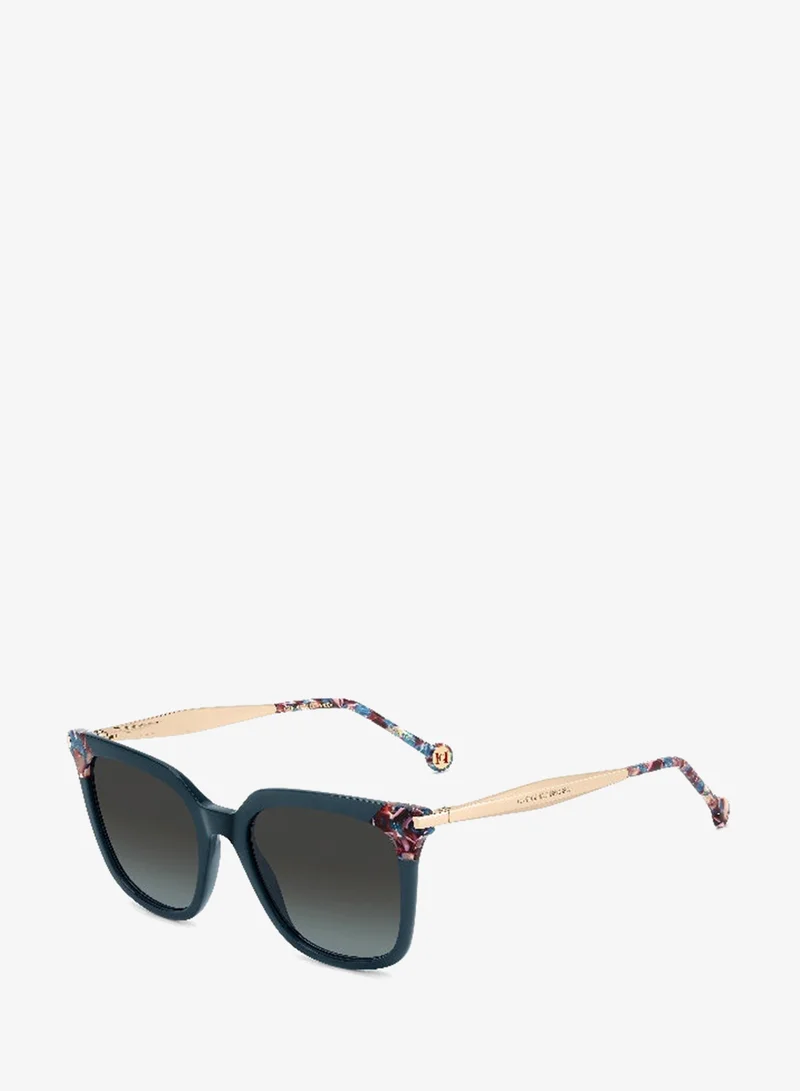 CAROLINA HERRERA HER 0308/S Sunglasses Blue Rectangular