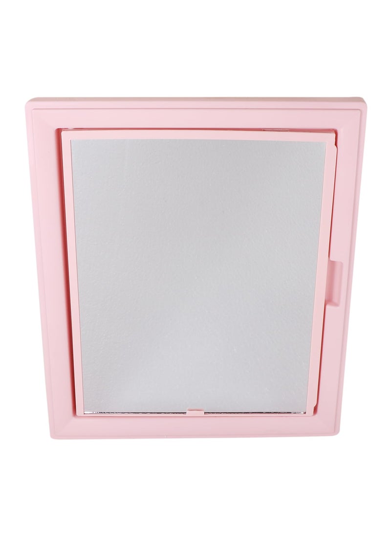 CIPLA PLAST CIPLA PLAST Glam Mirror Cabinet for Bathroom Multipurpose Bathroom Shelf Wall Mounted Shelves Bathroom Cabinet for Storage Shelves BRC930 Pink  - Image 1