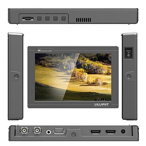 Lilliput FS7 7" Full HD Camera Monitor (Black) - Image 2