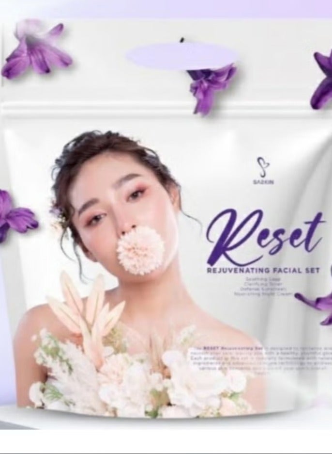 SASKIN Reset Rejuvenating Facial Set - Image 1