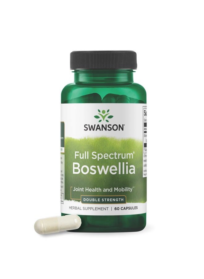 SWANSON Full Spec Boswellia 800 Mg 60 Capsules - Image 1
