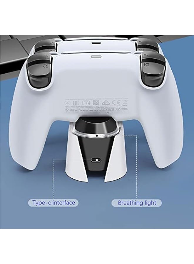 Topleo PS5 Controller Charger,Upgraded Ps5 Charging Station,LED Indicator,USB C Cable Safe Intelligent Protection For PS5 Controller - Image 5