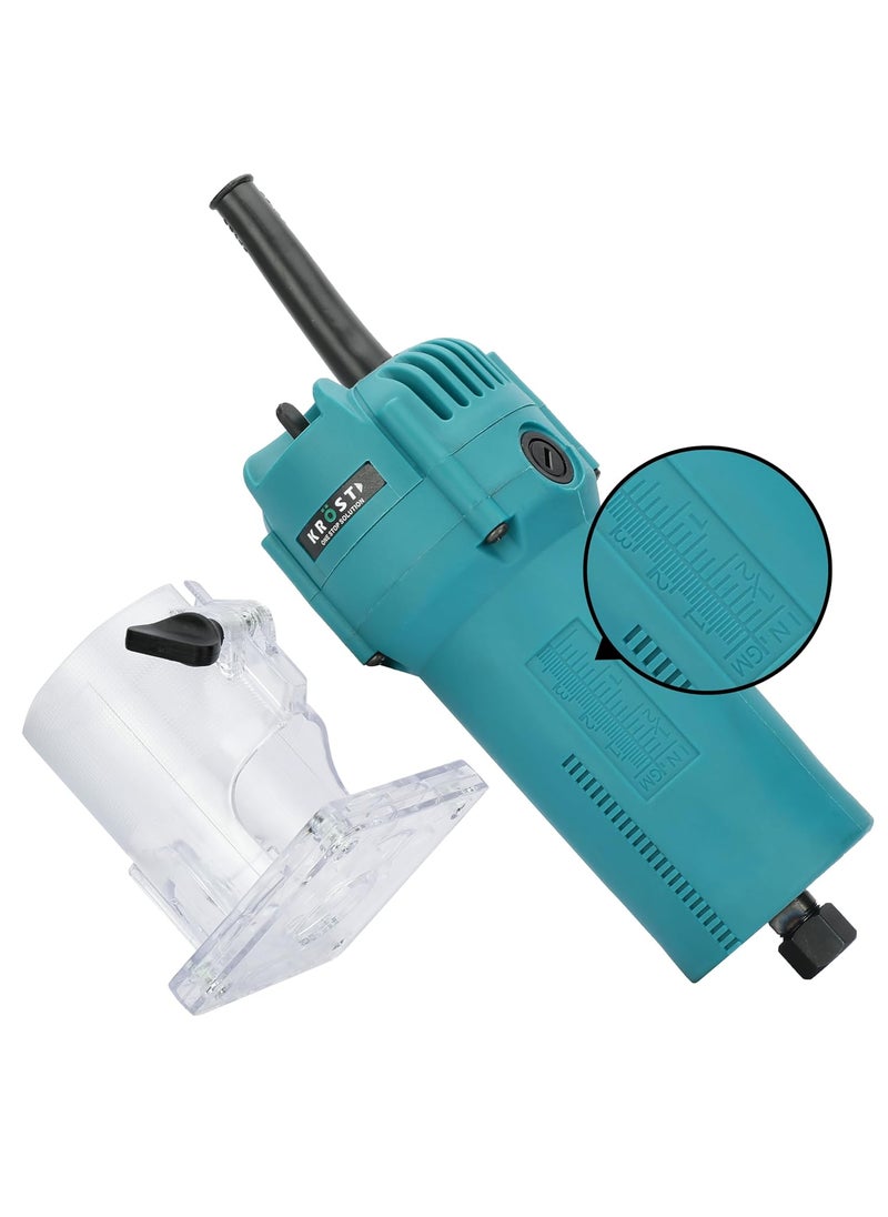 KROST KROST 800W Palm Router Wood Trimmer 32000RPM Specially Designed for Wood Working 635mm  - Image 4