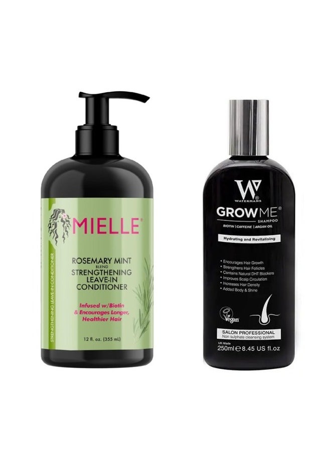 Watermans Grow Me Waterman's Shampoo and Conditioner Set for Hair Loss 