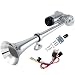 AOLIHAN Air Horns for Truck Super Loud Train Horn Kit for 12V VehicleSemi TruckCarBoatJeepVanMotorcycleSUV Single Trumpet Air Horn with Compressor Integrated single tube with wire - Image 2