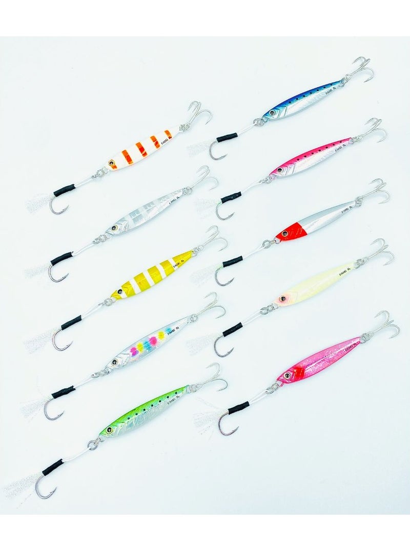 أوكورا سمك السردين الأزرق بوزن 20 جرام و10 ألوان ساحرة معدات خفيفة الوزن لمغامرات الصيد الملحمية - Image 4