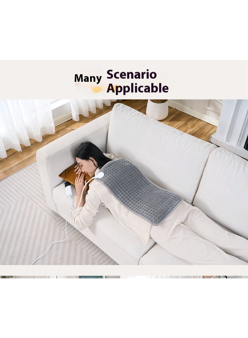 Heating pads, Electric Heating Pad with timer and 9 temperature levels, Heating Pad with heating technology for the back of the neck, Shoulder and abdomen, Machine washable - Image 2