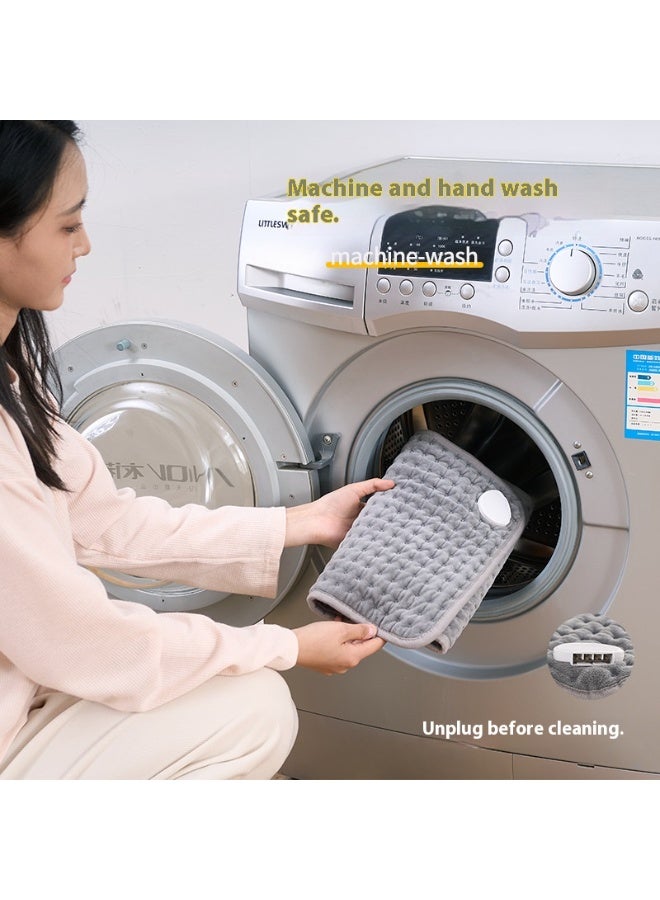 Heating pads, Electric Heating Pad with timer and 9 temperature levels, Heating Pad with heating technology for the back of the neck, Shoulder and abdomen, Machine washable - Image 5