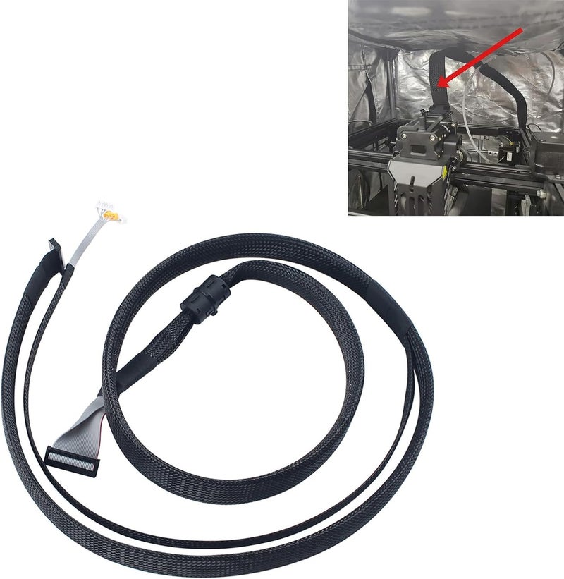 Quick Installation Extruder Cable for 5 S1 3D Printer Motherboard Data Transmission Connection Extension Cable Professional Extruder - Image 2