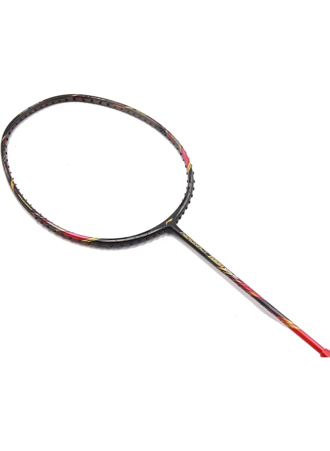 Li-Ning Li-Ning Unisex Adult AERONAUT 7000 Combat Racket - Black/Red, One Size