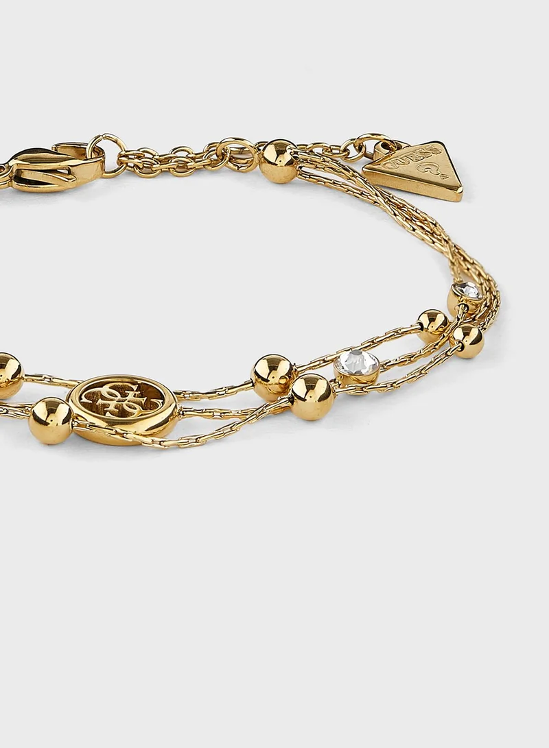 GUESS 4G Multiple Chain Bracelet