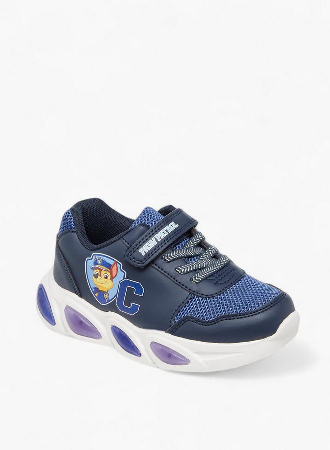 PAW PATROL Printed Light-Up Sneakers with Hook and Loop Closure - Image 2