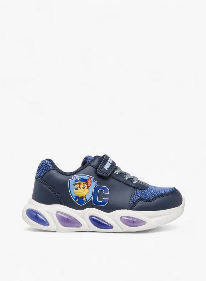 PAW PATROL Printed Light-Up Sneakers with Hook and Loop Closure - Image 3