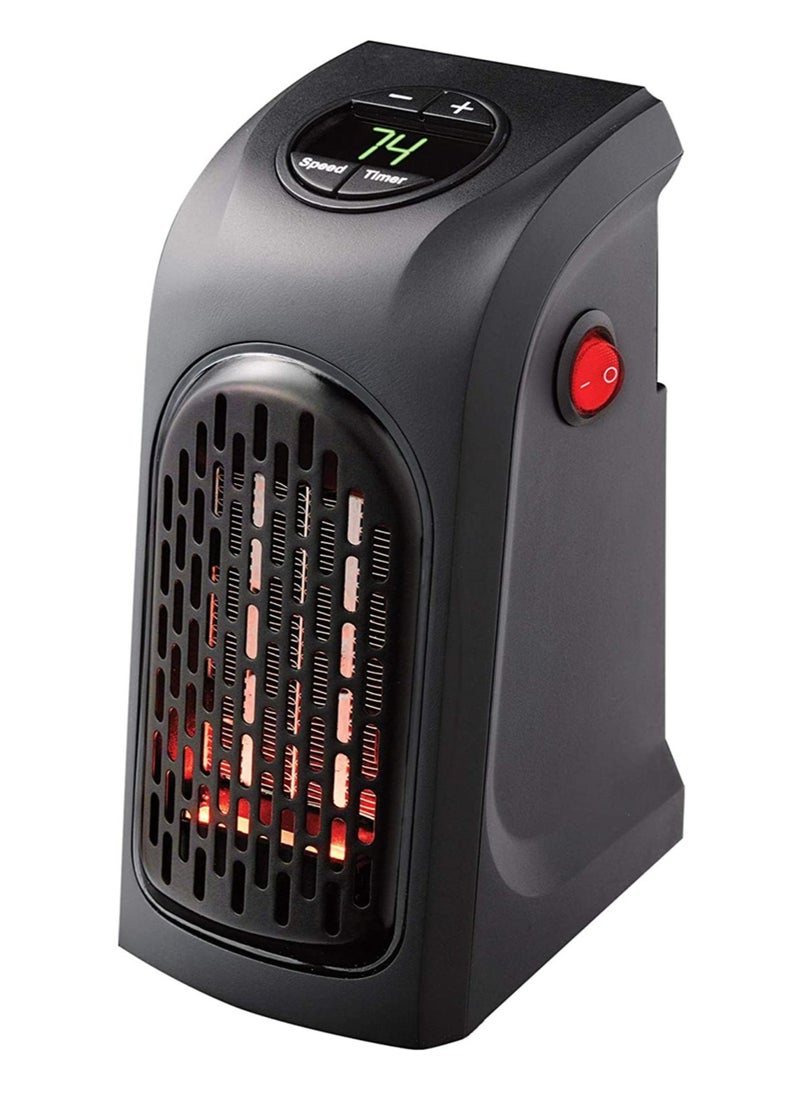 AS SEEN ON TV - Mini Handy Heater Plug-in Wall Compact Plug-in Personal Heater with Digital Display - Image 1