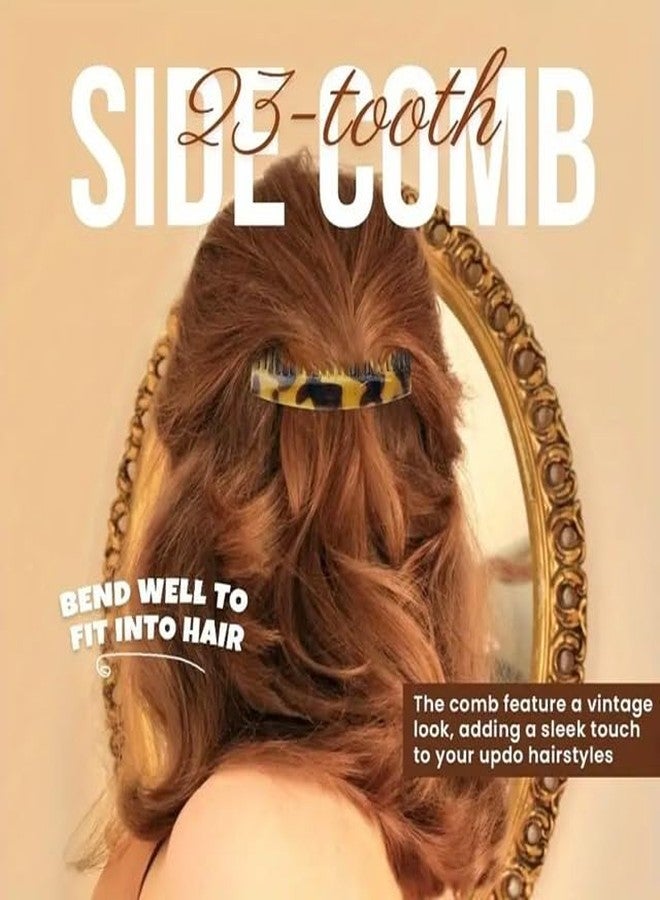 EPARTY 6 قطع من مشابك الشعر البلاستيكية النسائية ذات 23 سنًا، مثالية لتصفيف الشعر بنفسك، مقاس 9 × 5 سم - Image 5