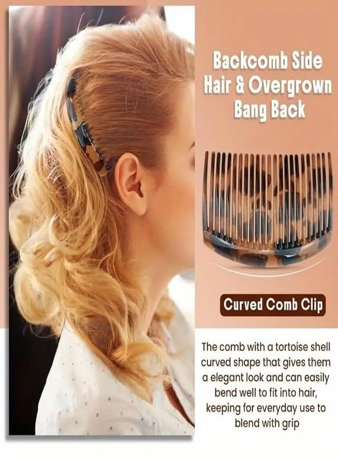EPARTY 6 قطع من مشابك الشعر البلاستيكية النسائية ذات 23 سنًا، مثالية لتصفيف الشعر بنفسك، مقاس 9 × 5 سم - Image 2
